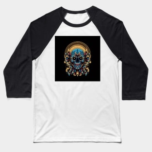 Beautiful Skull . Baseball T-Shirt